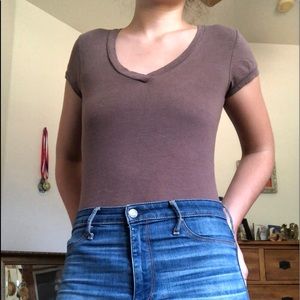 Brown T-shirt